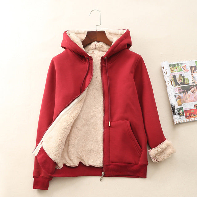 Parka in cashmere pesante, taglie forti