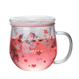 Tazza Sakura  in vetro borosilicato