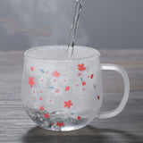 Tazza Sakura  in vetro borosilicato