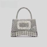 Borsa elegante di strass